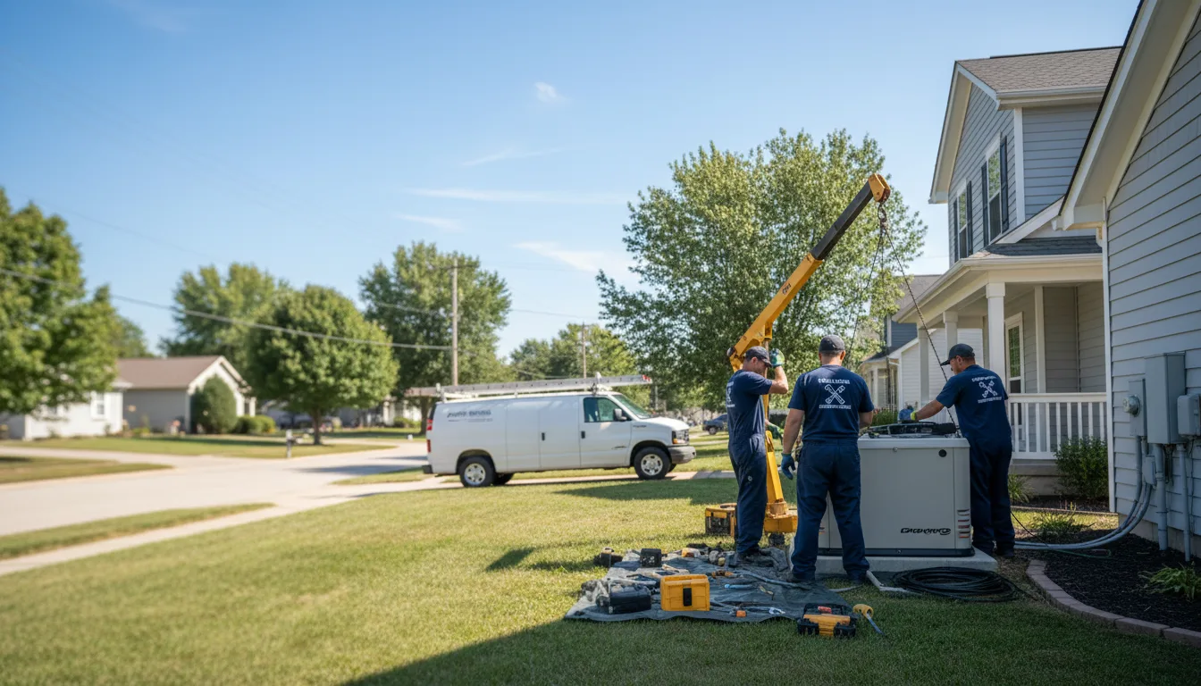 Generator Installation in Bessie, OK near me